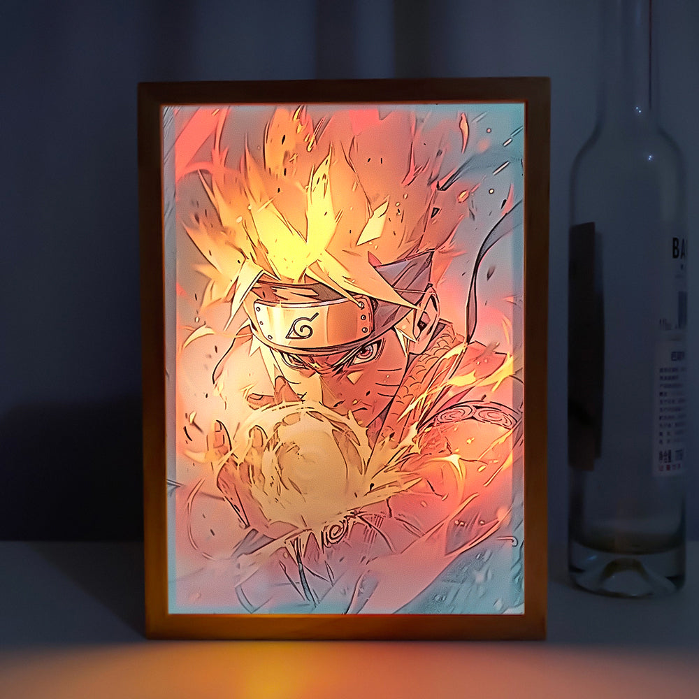 Naruto Uzumaki LED Art Island of Anime