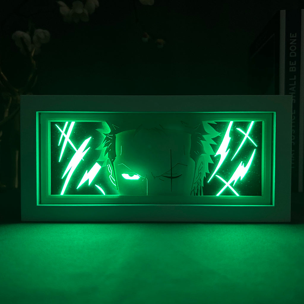 Roronoa Zoro Light Box | Island of Anime