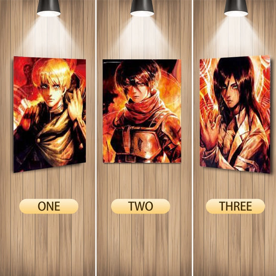 Attack on Titan Eren 3D Lenticular Poster