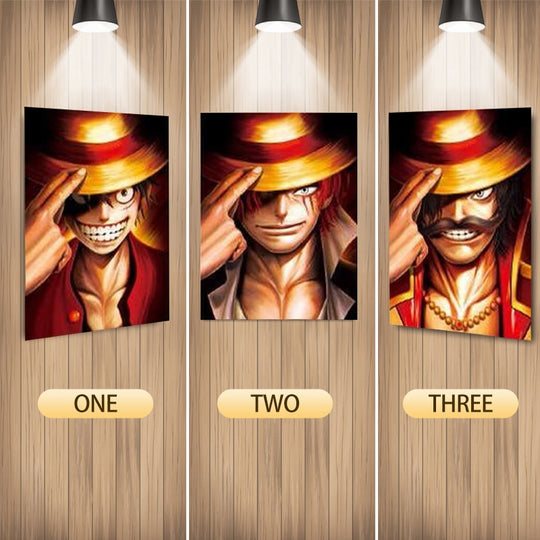 Monkey D. Luffy 3D Poster