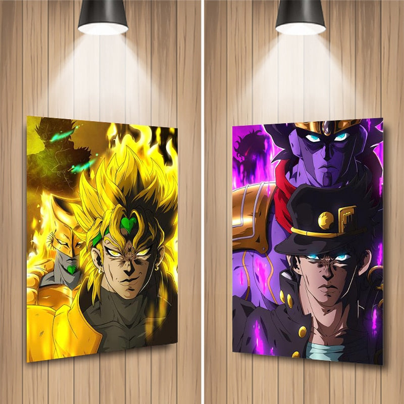 Dio Brando and Jotaro Kujo 3D Lenticular Poster