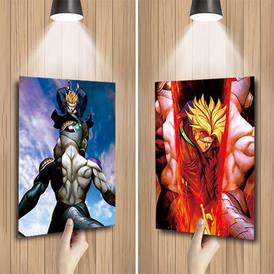 Future Trunks vs. Frieza 3D lenticular Poster