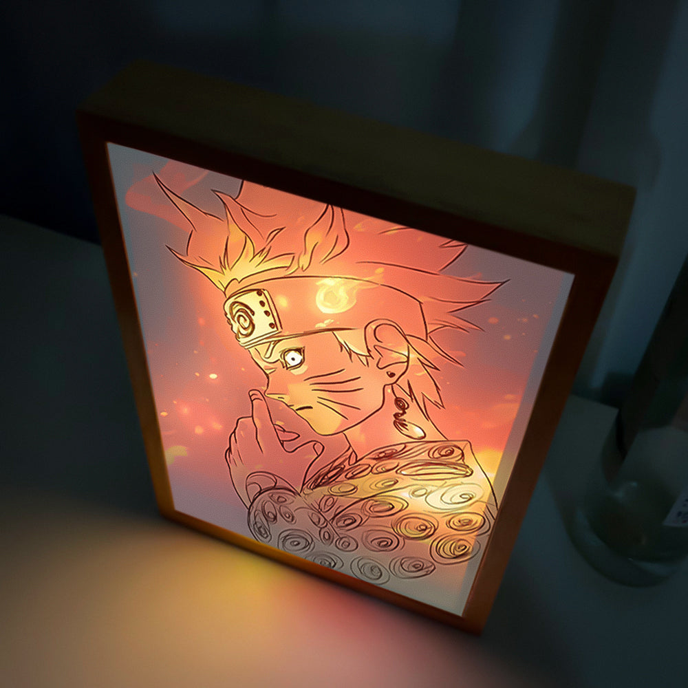 Naruto Uzumaki LED Painting Art