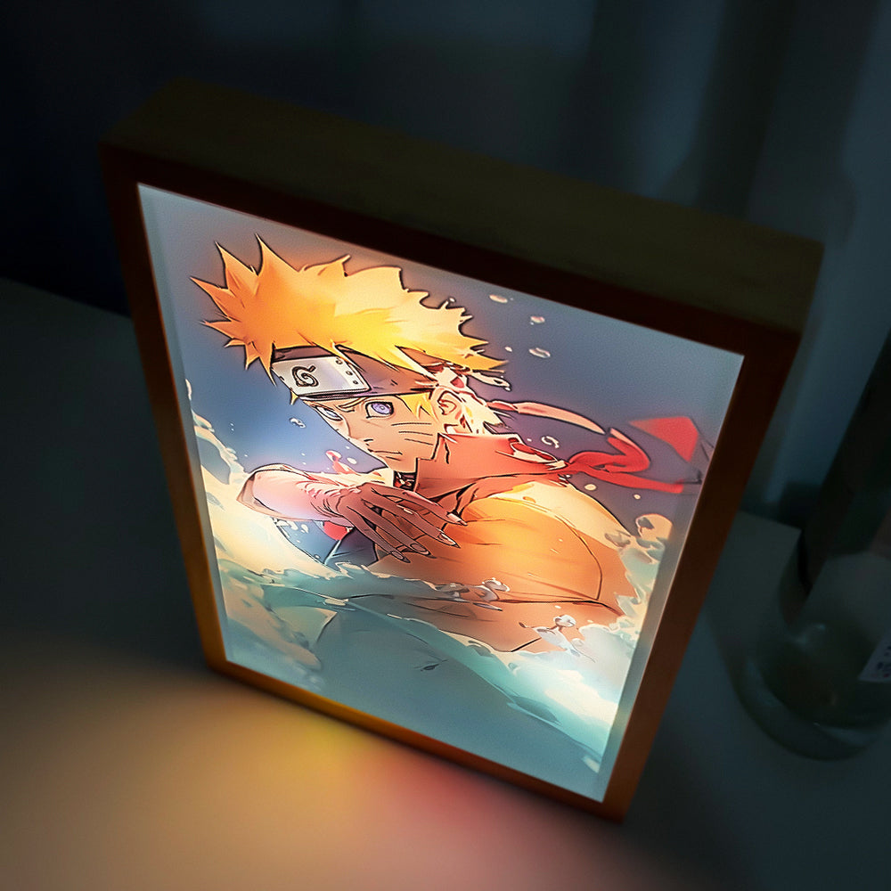 Naruto Uzumaki LED Painting Art