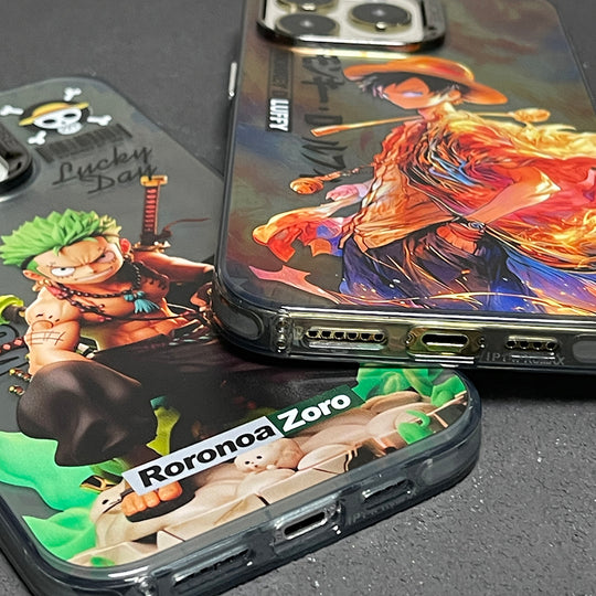 Zoro and Luffy iPhone Case