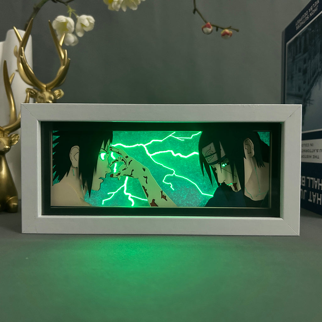 Itachi Uchiha Death Anime Light Box