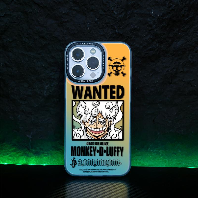 Luffy Wanted iPhone Case