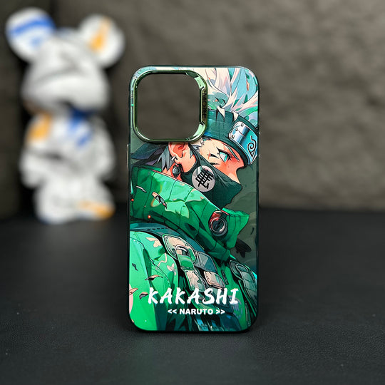 Kakashi and Naruto iPhone Case