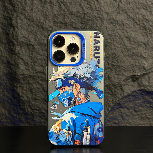 Kakashi and Naruto iPhone Case