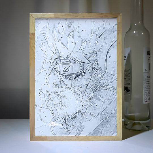 Naruto Uzumaki LED Art Painting