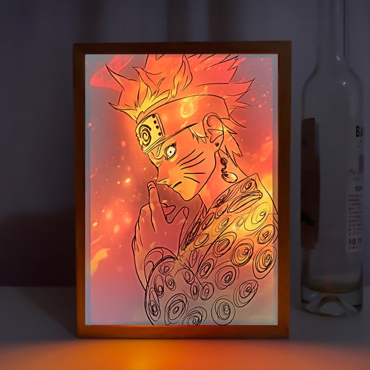 Naruto Uzumaki LED Painting Art