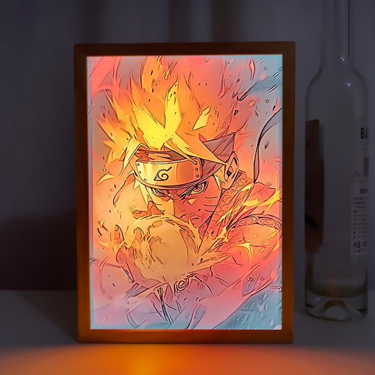 Naruto Uzumaki LED Art Painting
