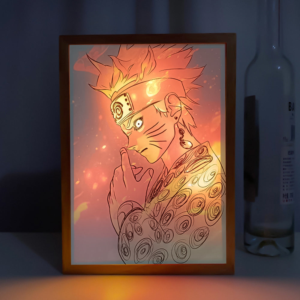 Naruto Uzumaki LED Painting Art