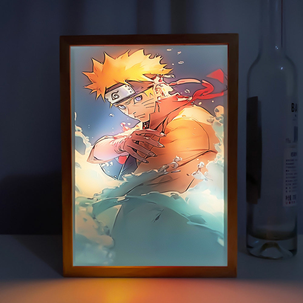 Naruto Uzumaki LED Painting Art