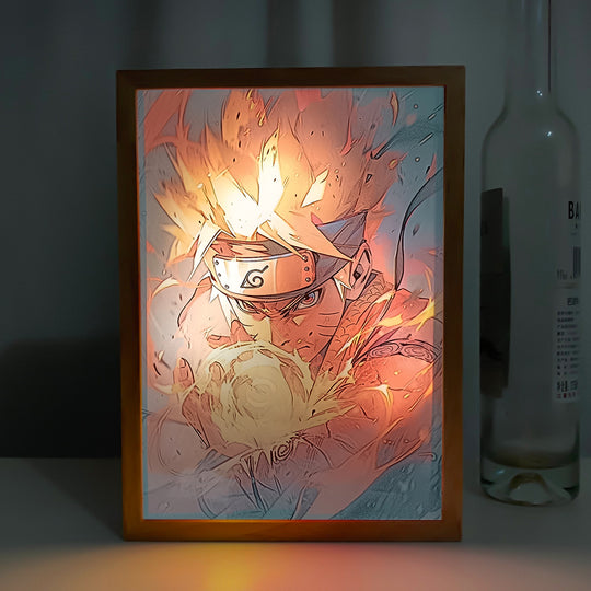 Naruto Uzumaki LED Art Painting