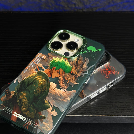 Zoro and Luffy iPhone Case