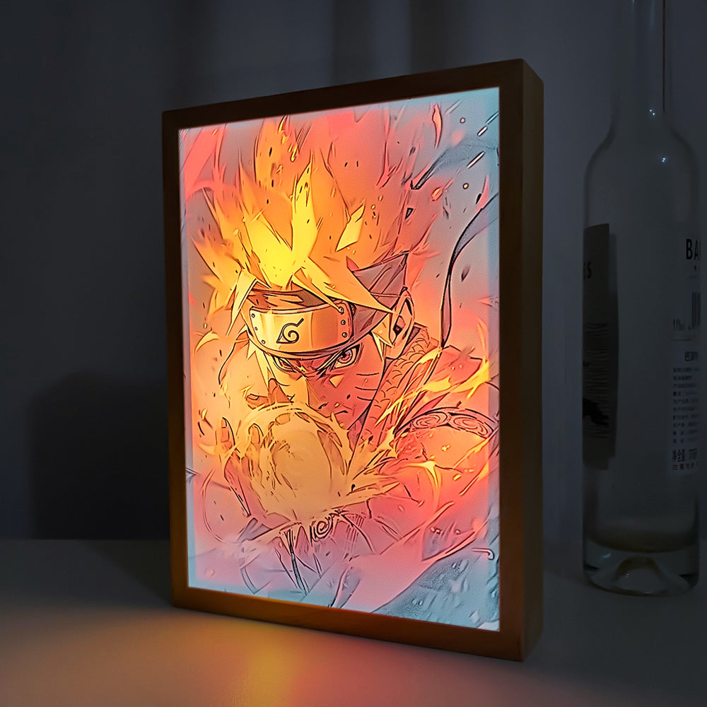 Naruto Uzumaki LED Art Painting