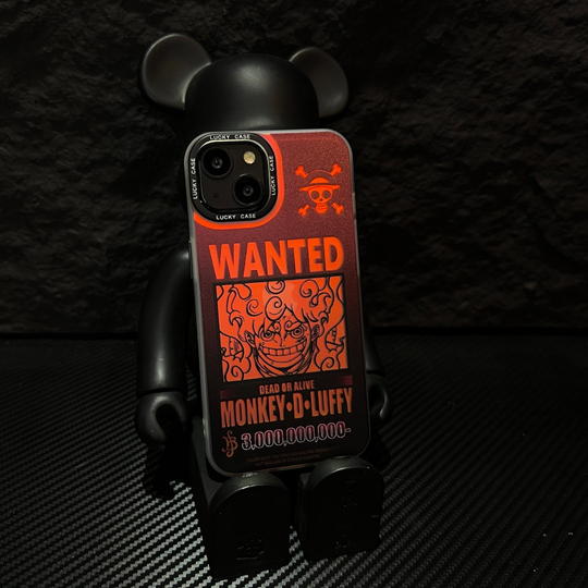 Luffy Wanted iPhone Case