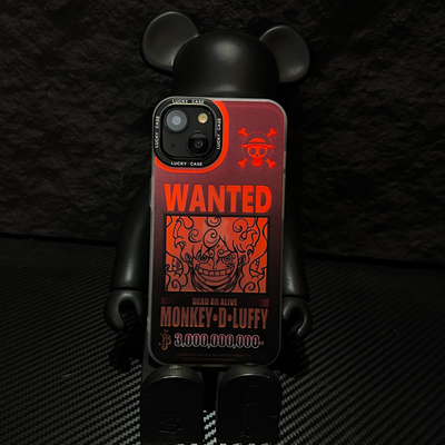 Luffy Wanted iPhone Case