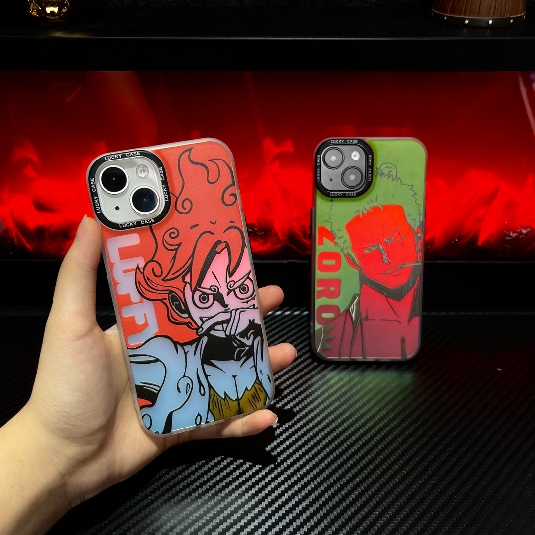 Zoro and Luffy iPhone Case