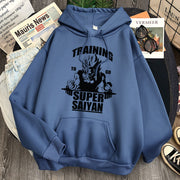 Training to Go Super Saiyan Goku Gym Hoodie