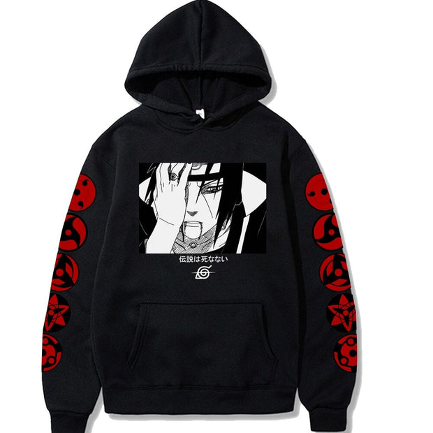 Itachi Uchiha Hoodie black