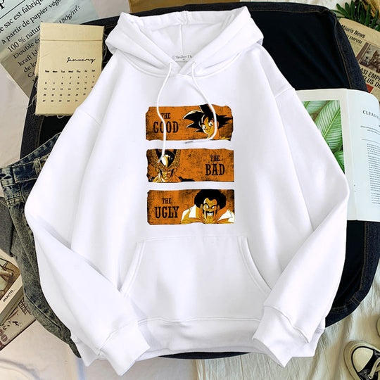 Dragon Ball Goku Frieza and Mr. Satan Hoodie