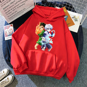 Killua and Gon Hoodie red