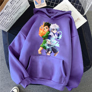 Killua and Gon Hoodie purple