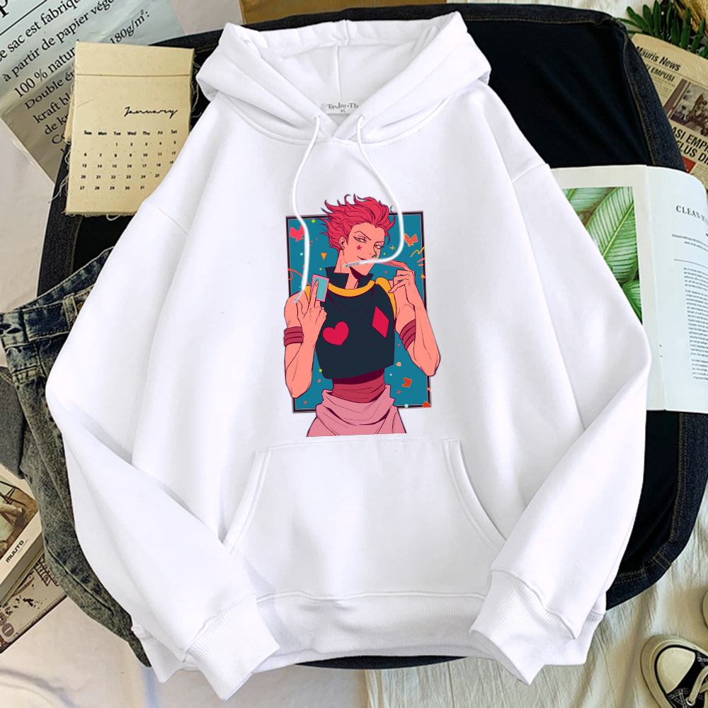 Hisoka Morow Hoodie white