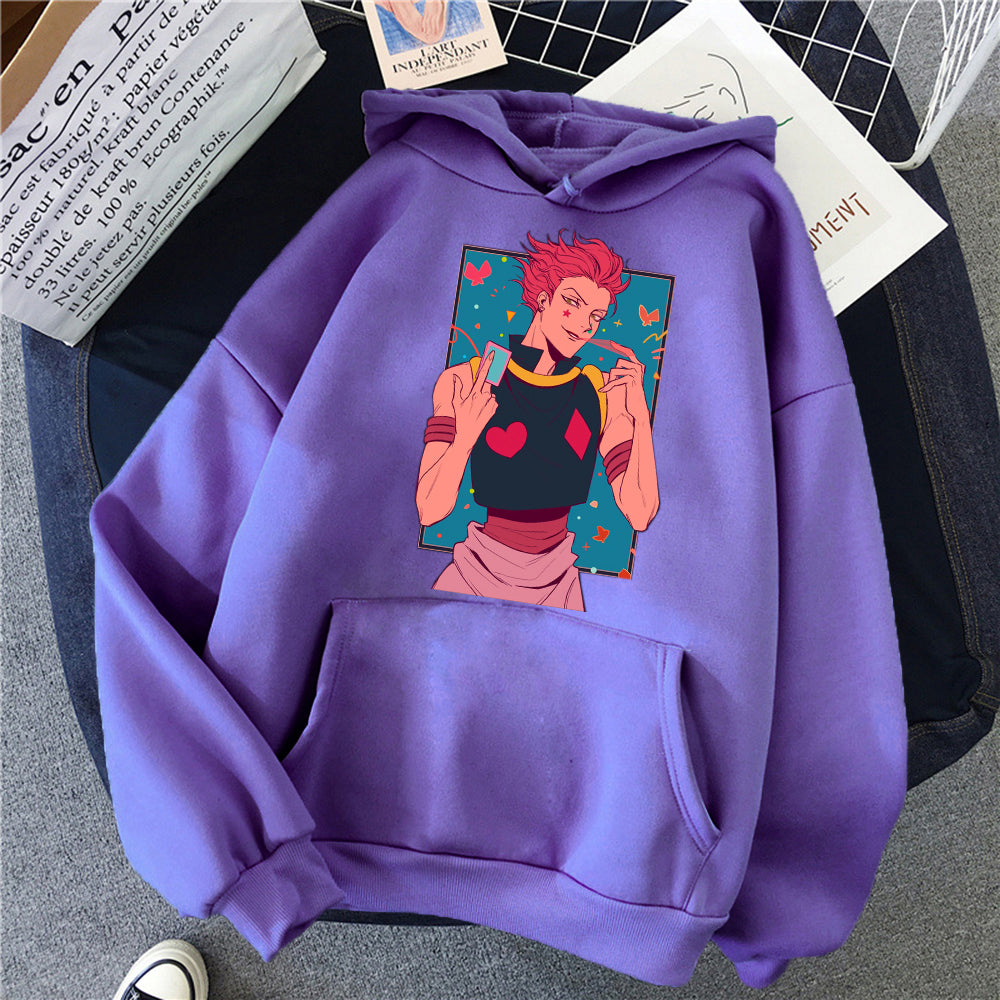 Hisoka Morow Hoodie purple