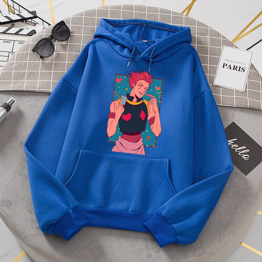 Hisoka Morow Hoodie blue