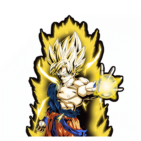 Goku Lenticular Sticker