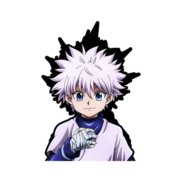 Killua Godspeed Lenticular Sticker