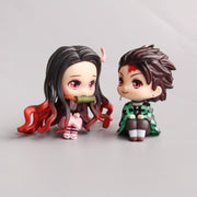 Nezuko and Tanjiro Chibi
