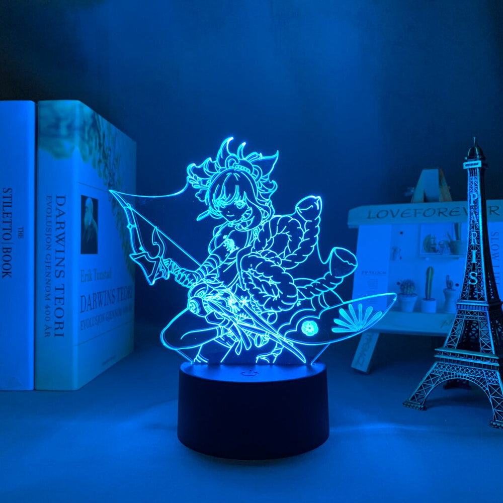 Yoimiya Genshin LED Night Light Lamp - islandofanime.com