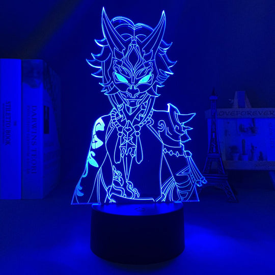 Xiao Genshin Impact LED Night Light Lamp - islandofanime.com