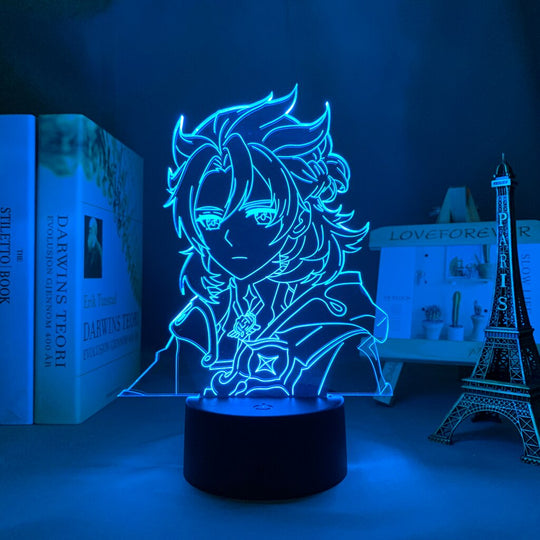 Albedo Genshin Impact LED Lamp - islandofanime.com