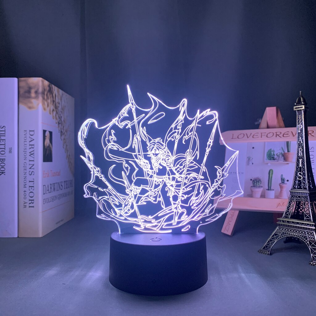 Xiao Genshin LED Night Light Lamp - islandofanime.com