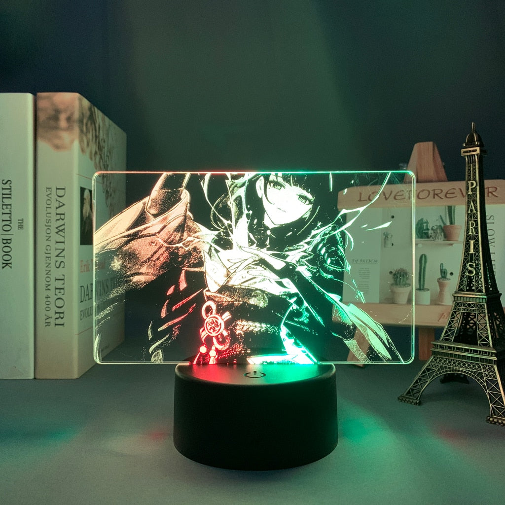 Raiden Shogun LED Lamp - islandofanime.com