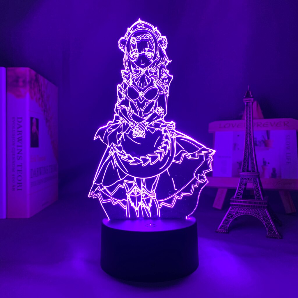 Noelle Genshin LED Night Light Lamp - islandofanime.com