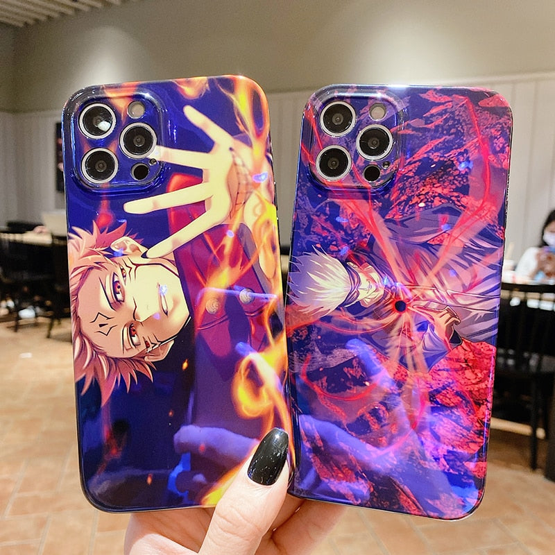 Satoru Gojo and Sukuna iPhone Case