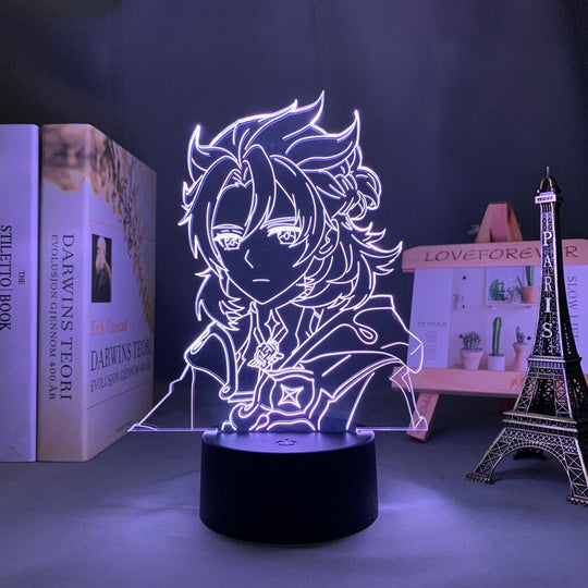 Albedo Genshin Impact LED Lamp - islandofanime.com