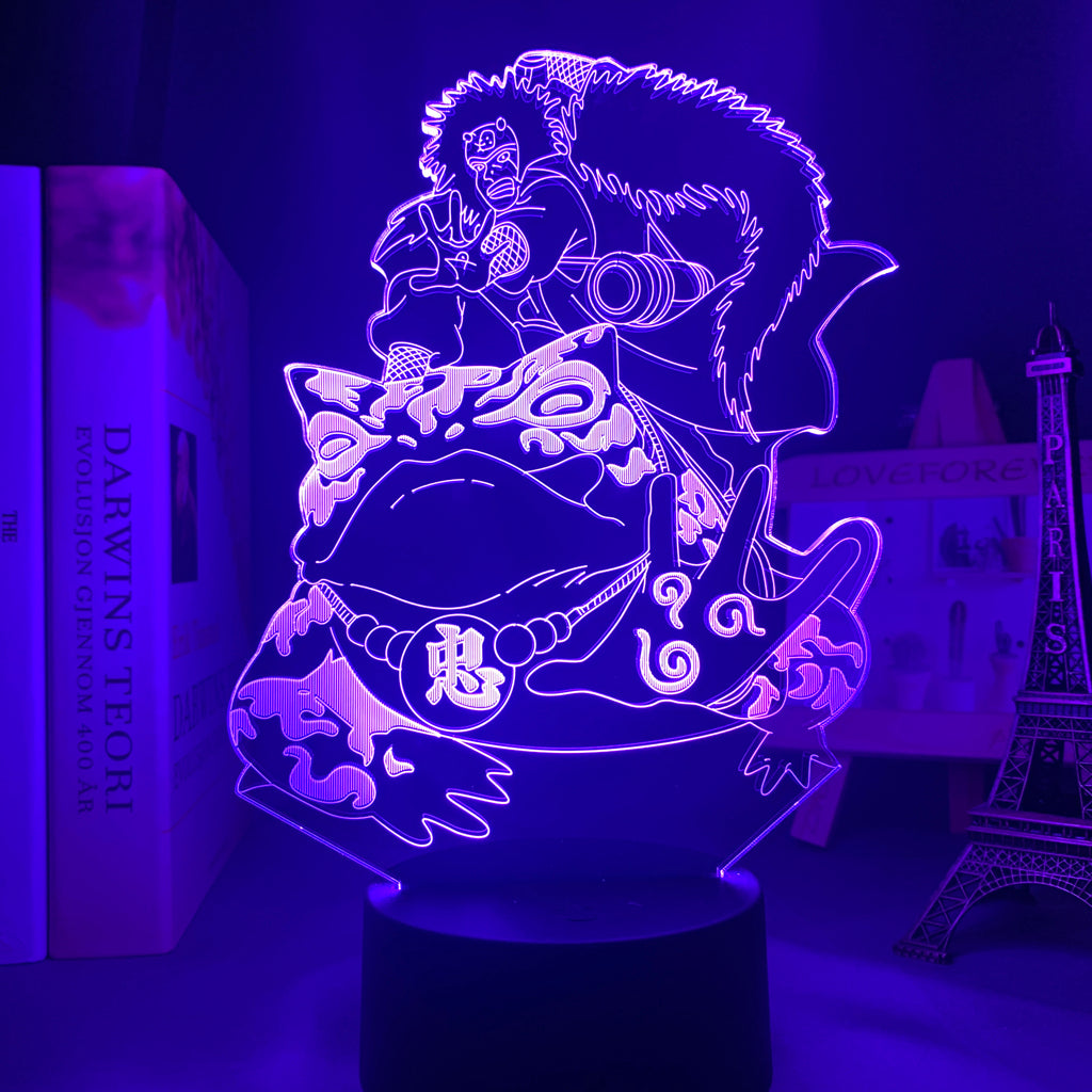 Jiraiya with Toad LED Light Lamp