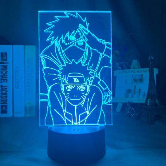 Kakashi and Naruto Night Light Lamp