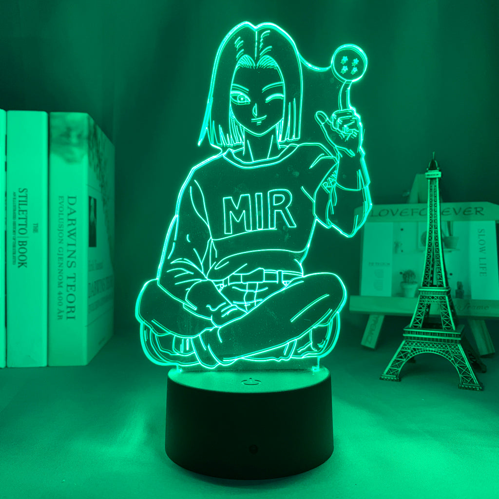 Android 17 LED Light Lamp