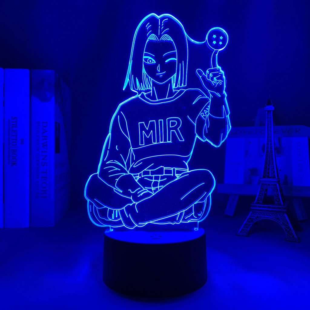 Android 17 LED Light Lamp