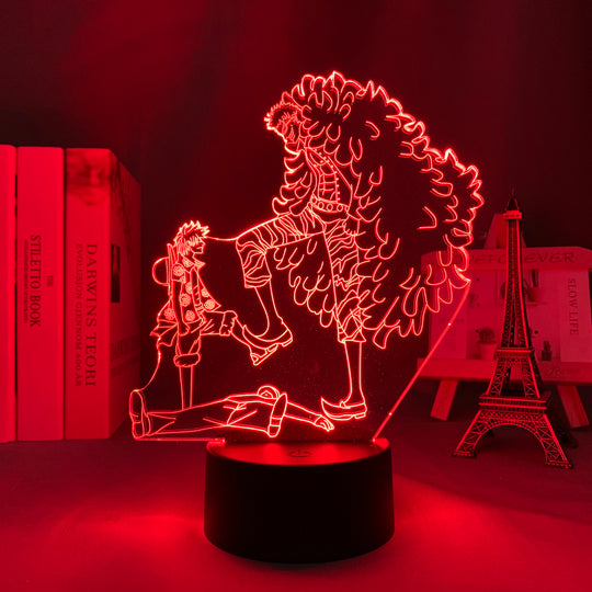 Luffy vs. Doflamingo LED Light Lamp