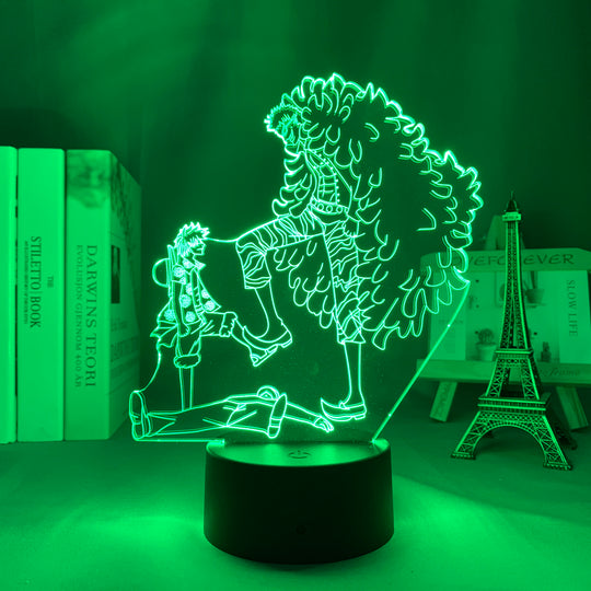 Luffy vs. Doflamingo LED Light Lamp