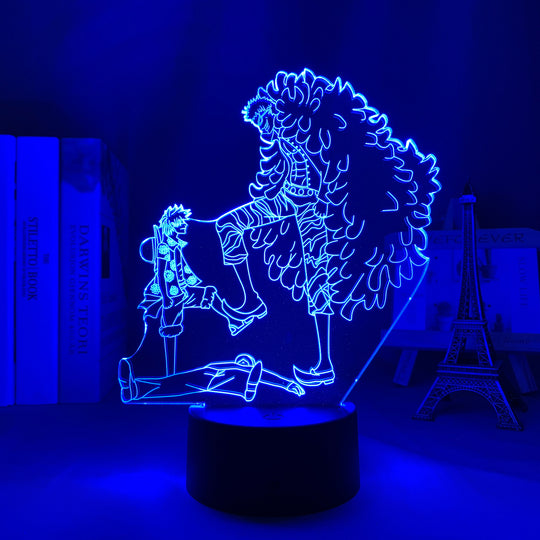 Luffy vs. Doflamingo LED Light Lamp